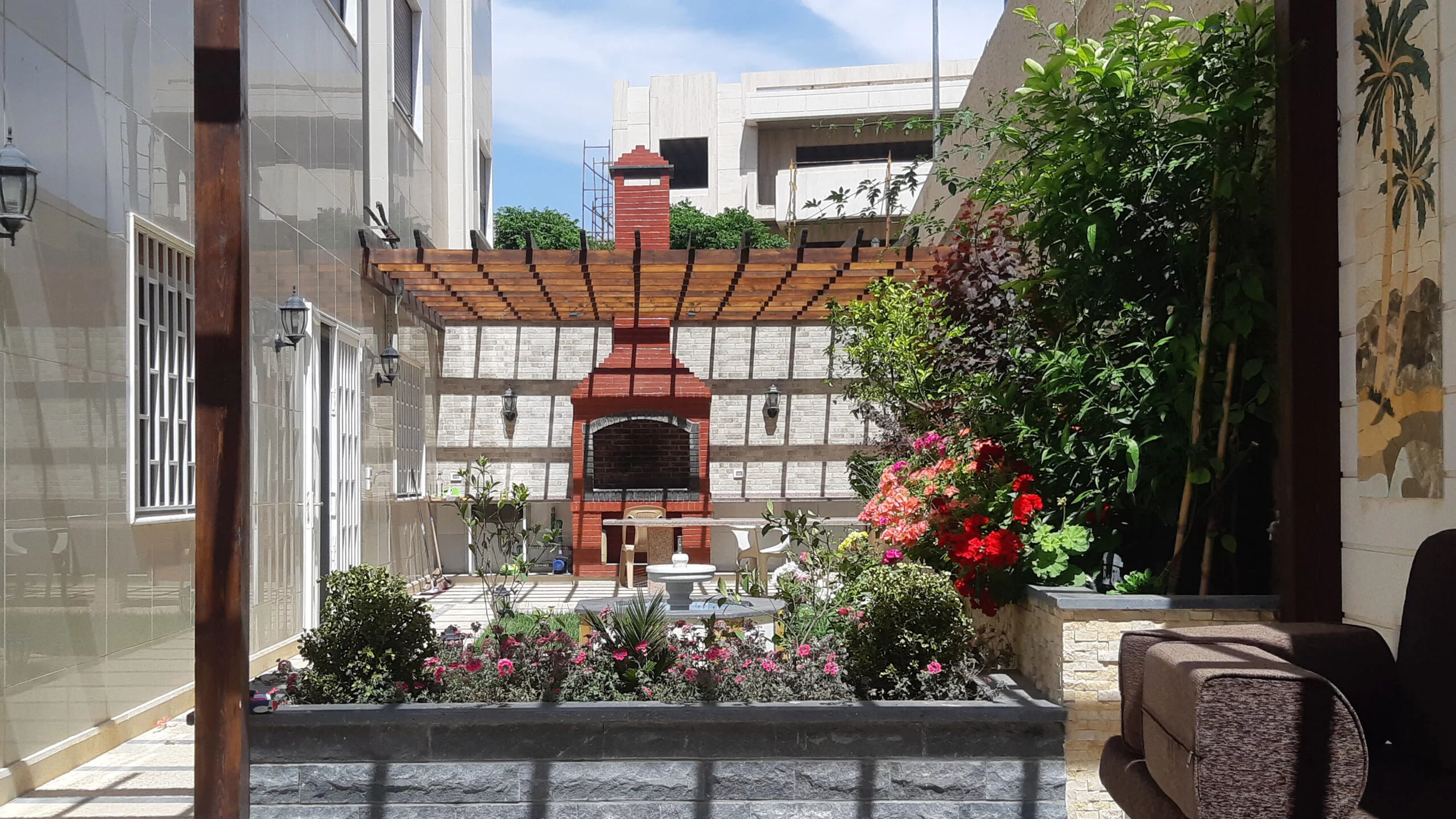 the landscape design