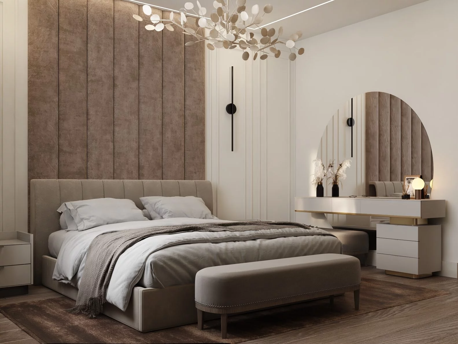 bedroom villa interior design